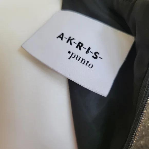 Akris Punto gold lame dress - Picture 6 of 7